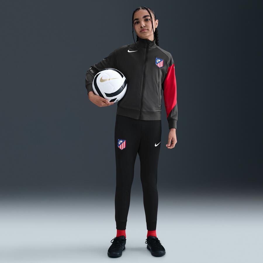 Nike Atlético Madrid Strike Derde Total 90 knit voetbaltrainingspak met Dri-FIT voor kids Grijs - Foto 4