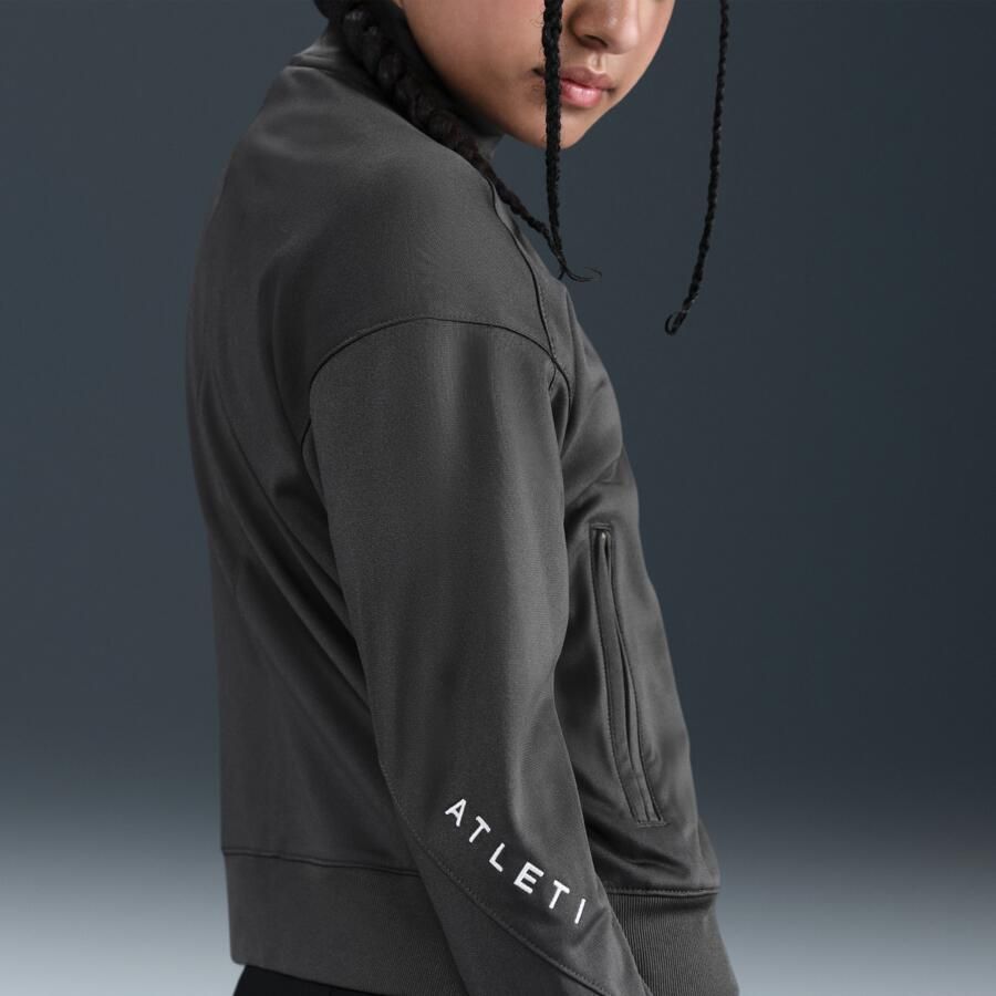 Nike Atlético Madrid Strike Derde Total 90 knit voetbaltrainingspak met Dri-FIT voor kids Grijs - Foto 2