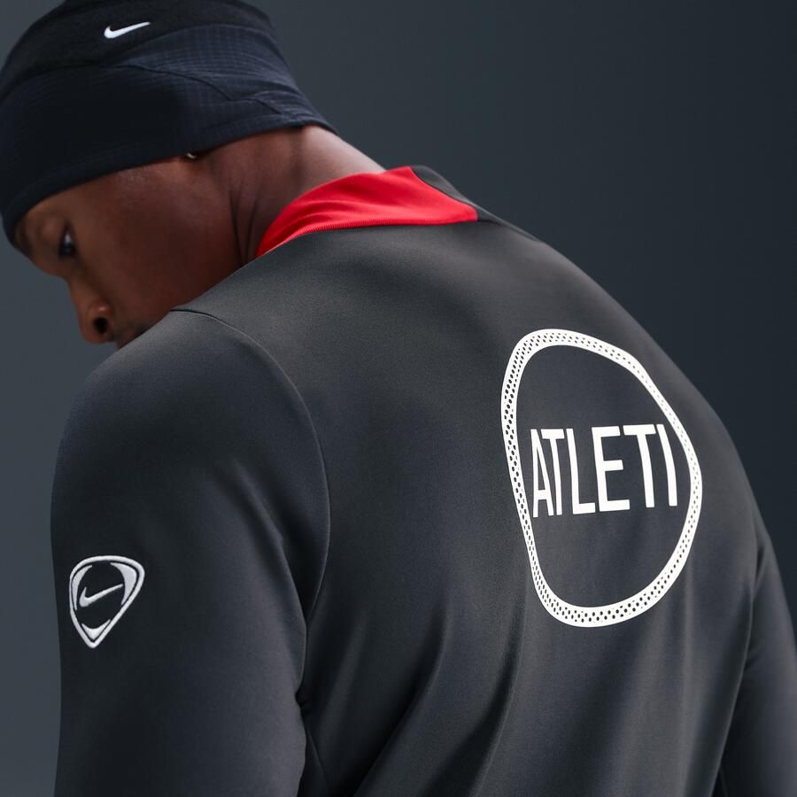 Nike Atlético Madrid Strike Derde Total 90 knit voetbaltrainingstop met Dri-FIT voor heren Grijs