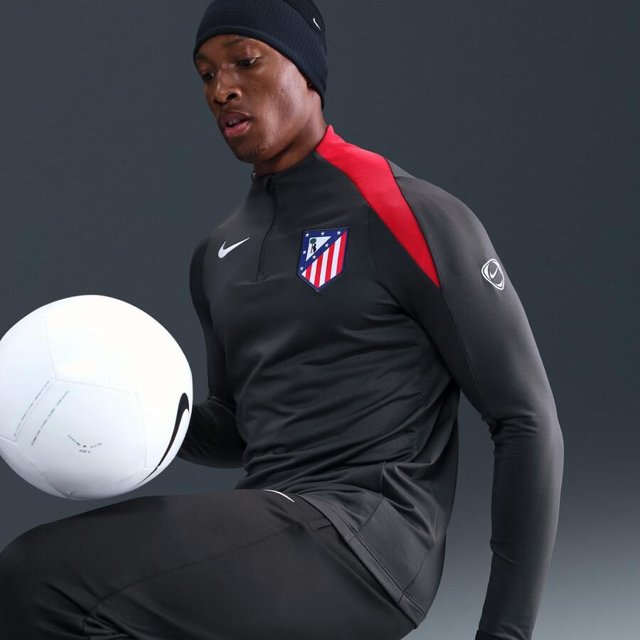 Nike Atlético Madrid Strike Derde Total 90 knit voetbaltrainingstop met Dri-FIT voor heren Grijs - Foto 2