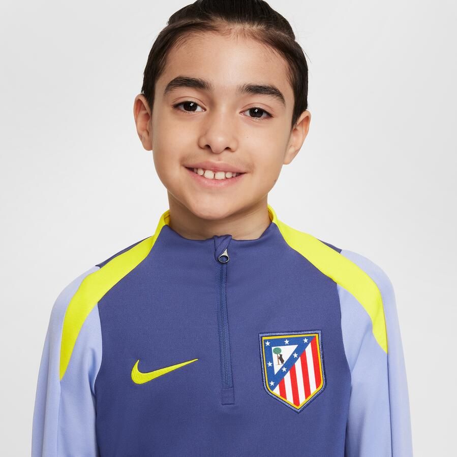 Nike Atlético Madrid Strike Dri-FIT voetbaltrainingstop voor kids Paars - Foto 3