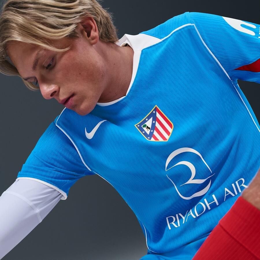 Nike Atlético Madrid 2025 26 Match Derde Total 90 authentiek voetbalshirt met Dri-FIT ADV voor heren Blauw - Foto 2