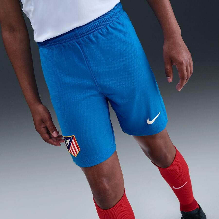 Nike Atlético Madrid 2025 26 Stadium Derde Total 90 replicavoetbalshorts met Dri-FIT voor kids Blauw
