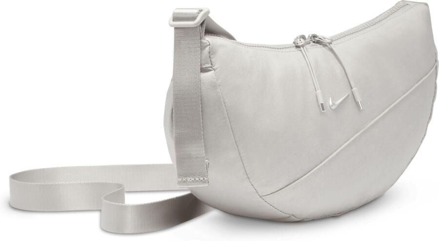 Nike Aura crescent crossbodytas (4 liter) Grijs - Foto 3