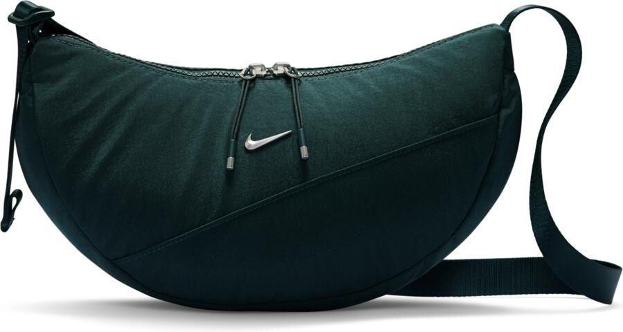 Nike Aura crescent crossbodytas (4 liter) Groen - Foto 4