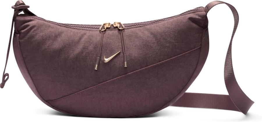 Nike Aura crescent crossbodytas (4 liter) Paars - Foto 4