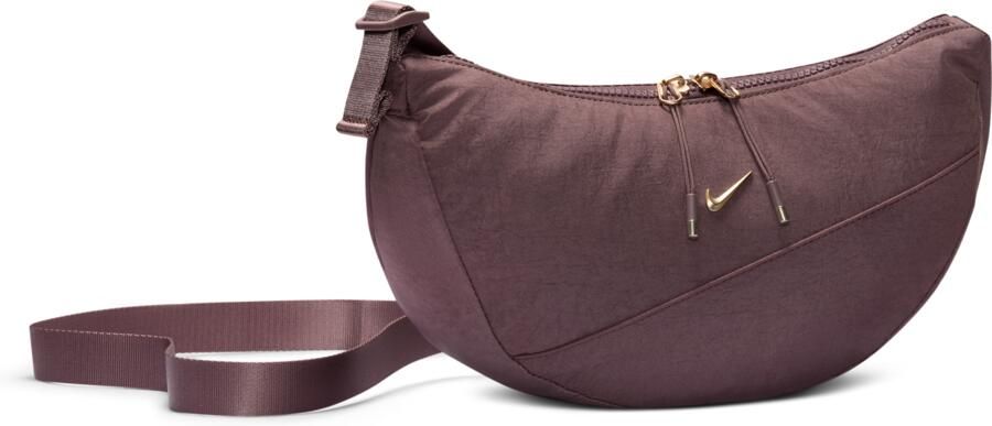 Nike Aura crescent crossbodytas (4 liter) Paars - Foto 3