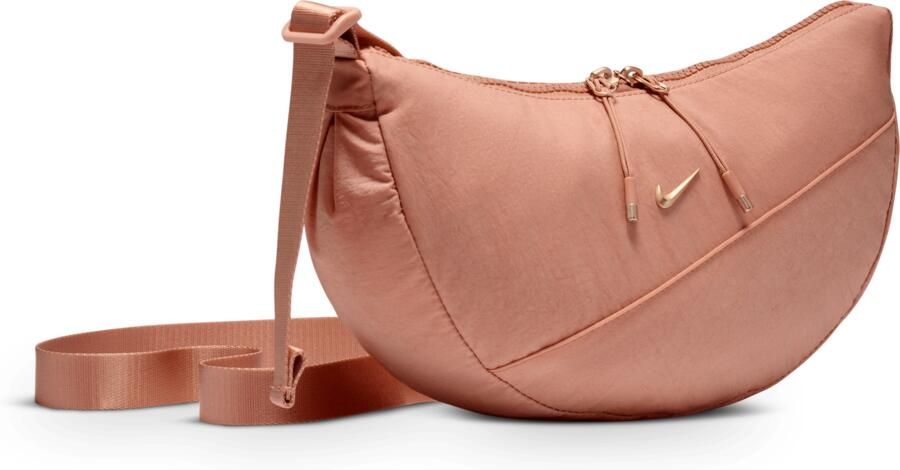 Nike Aura crescent crossbodytas (4 liter) Roze - Foto 3