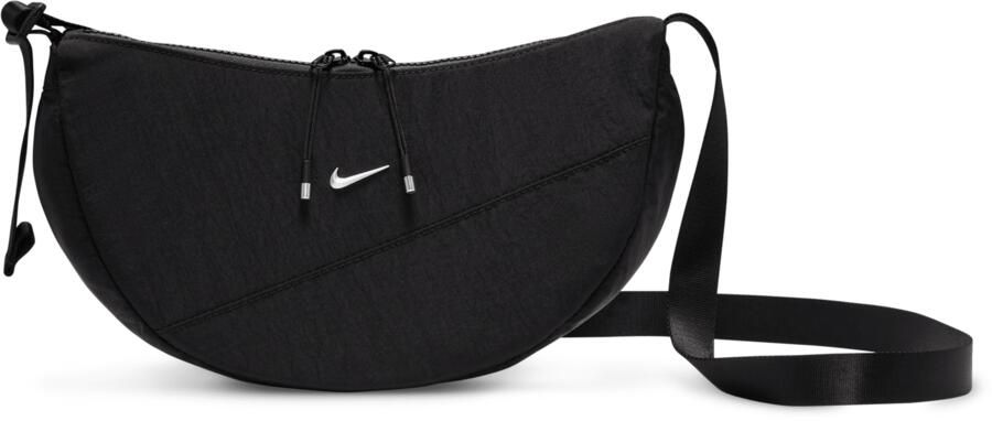 Nike Aura crescent crossbodytas (4 liter) Zwart - Foto 3