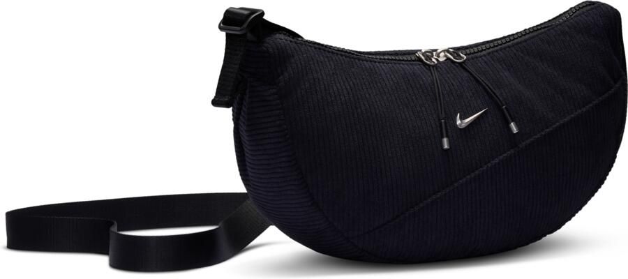 Nike Aura crescent crossbodytas (4 liter) Zwart - Foto 3