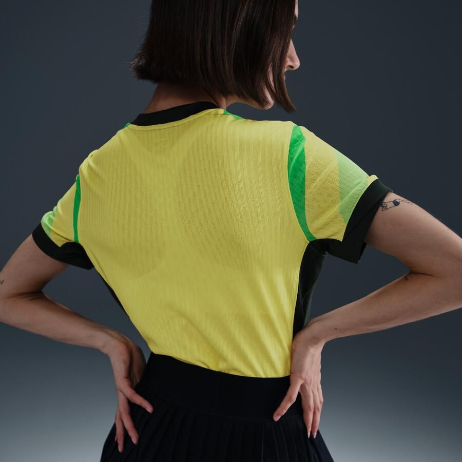 Nike Australië 2025 26 Match Thuis Dri-FIT ADV authentiek voetbalshirt voor dames Geel