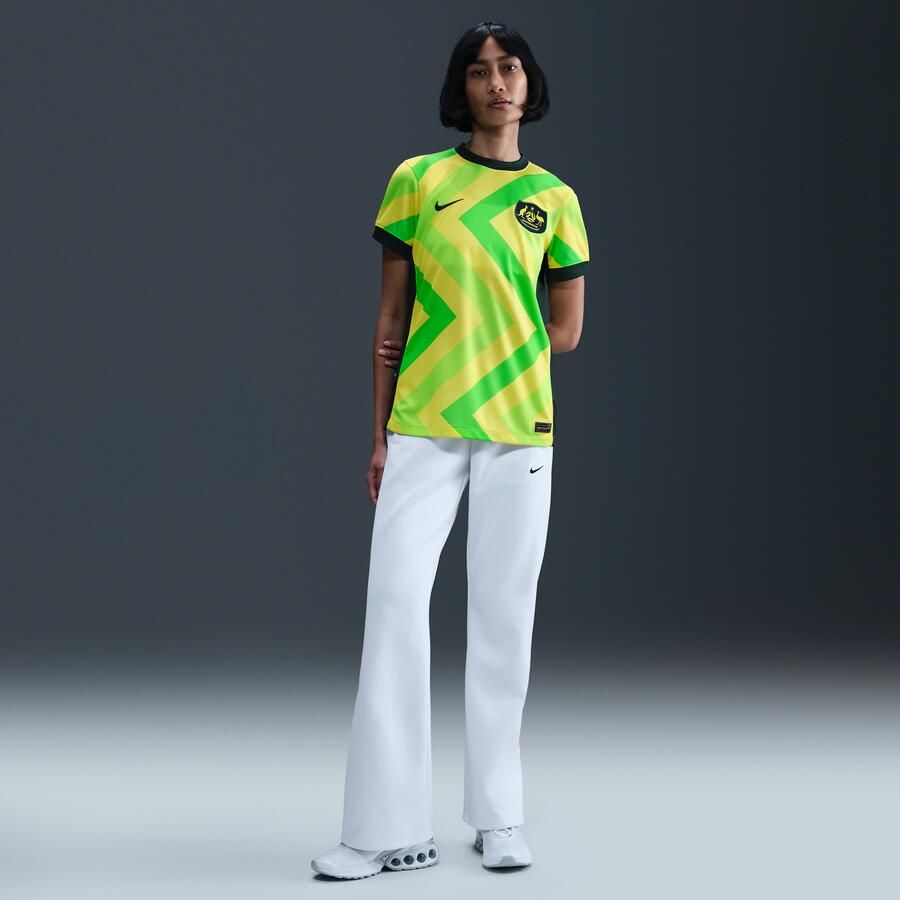 Nike Australië 2025 26 Stadium Thuis Dri-FIT replicavoetbalshirt voor dames Geel - Foto 3