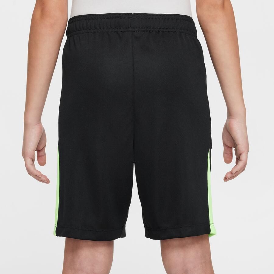 Nike Australië Academy Pro Dri-FIT knit voetbalshorts voor kids Zwart