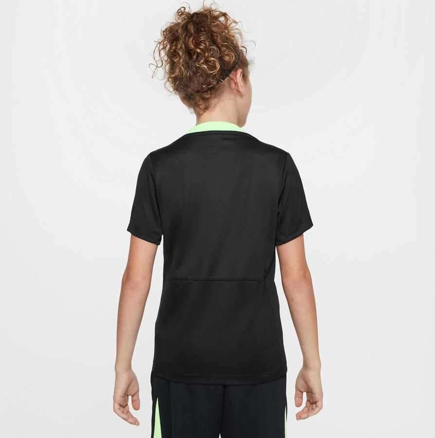 Nike Australië Academy Pro Dri-FIT knit voetbaltop met korte mouwen voor kids Zwart - Foto 3