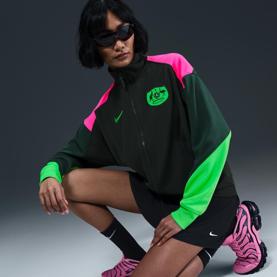 Nike Australië Academy Pro Dri-FIT Soccer Anthem damesjack Groen - Foto 2