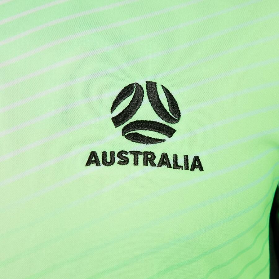 Nike Australië Academy Pro Dri-FIT warming-up voetbaltop met korte mouwen voor heren Groen - Foto 3