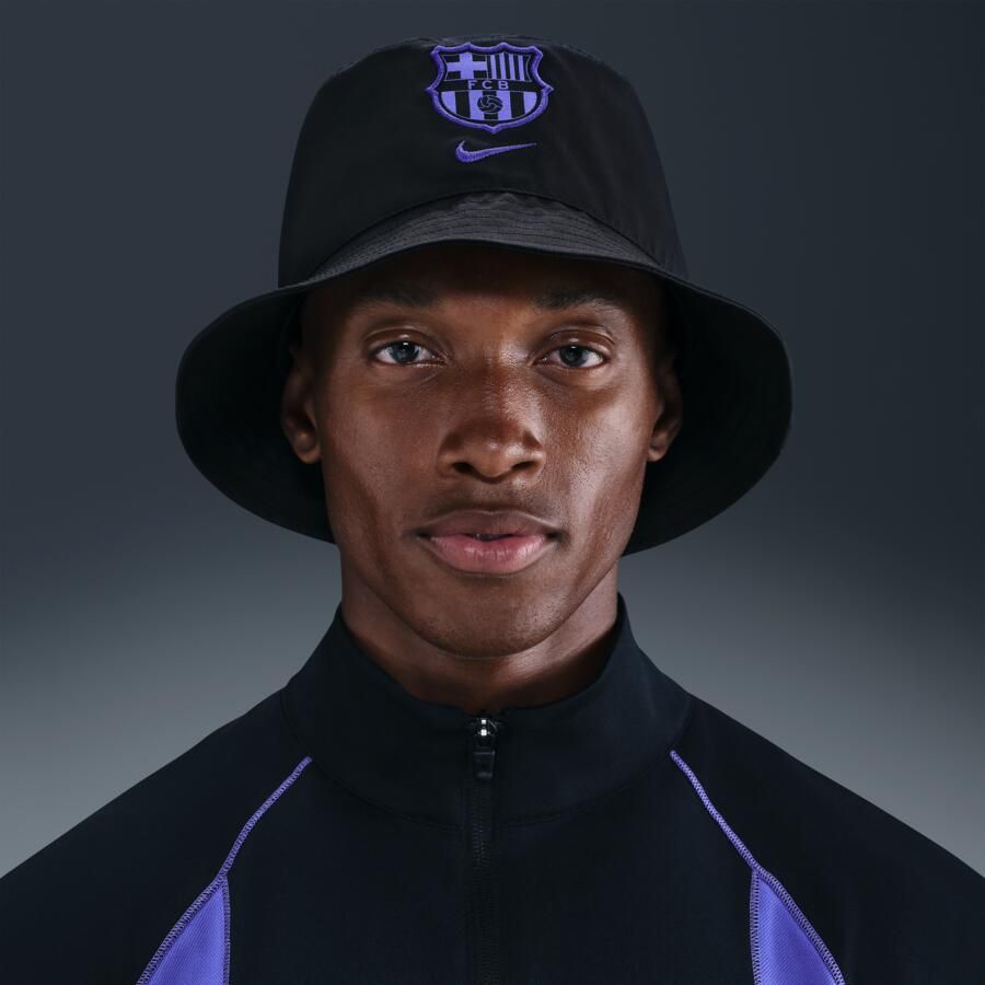 Nike Barcelona 2025 2026 Apex vissershoedje uit Zwart - Foto 4