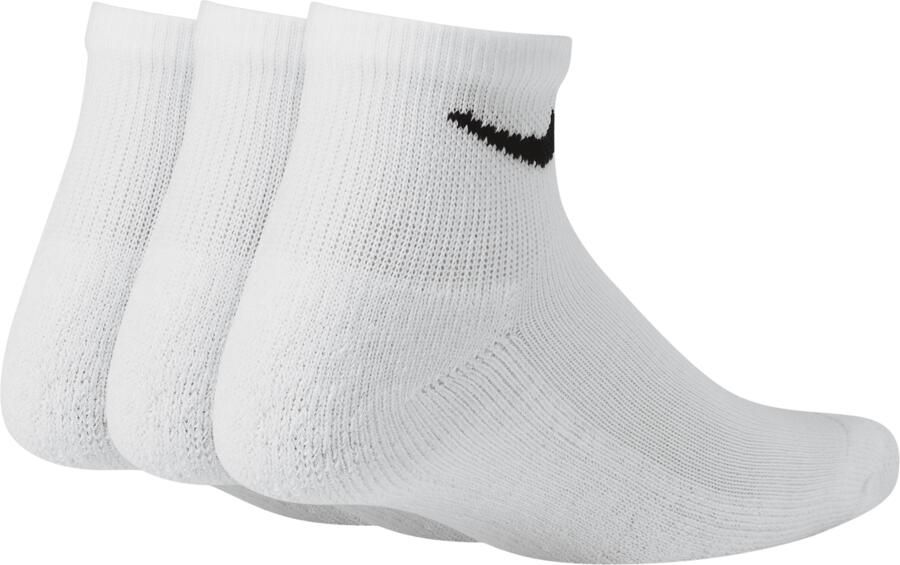 Nike Basics enkelsokken voor kinderen (3 paar) Wit - Foto 3