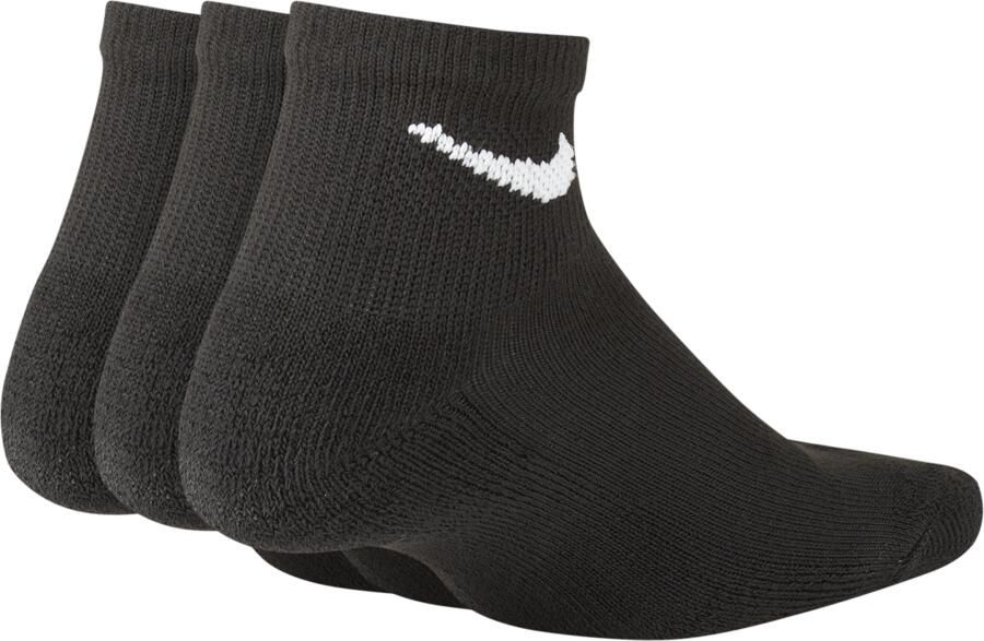 Nike Basics enkelsokken voor kinderen (3 paar) Zwart - Foto 3