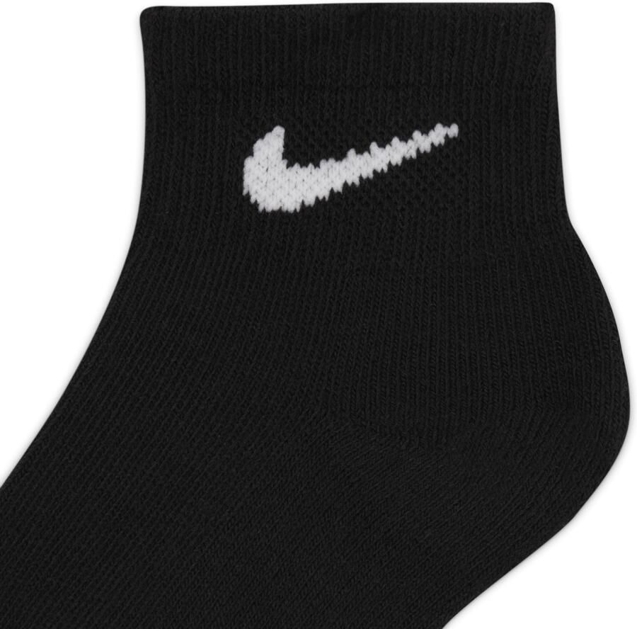 Nike Basics enkelsokken voor kleuters (3 paar) Zwart