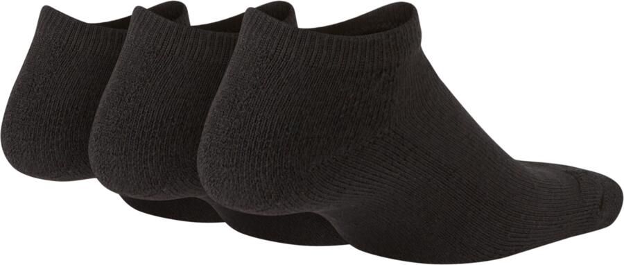 Nike Basics no-show sokken voor kleuters (3 paar) Zwart - Foto 2