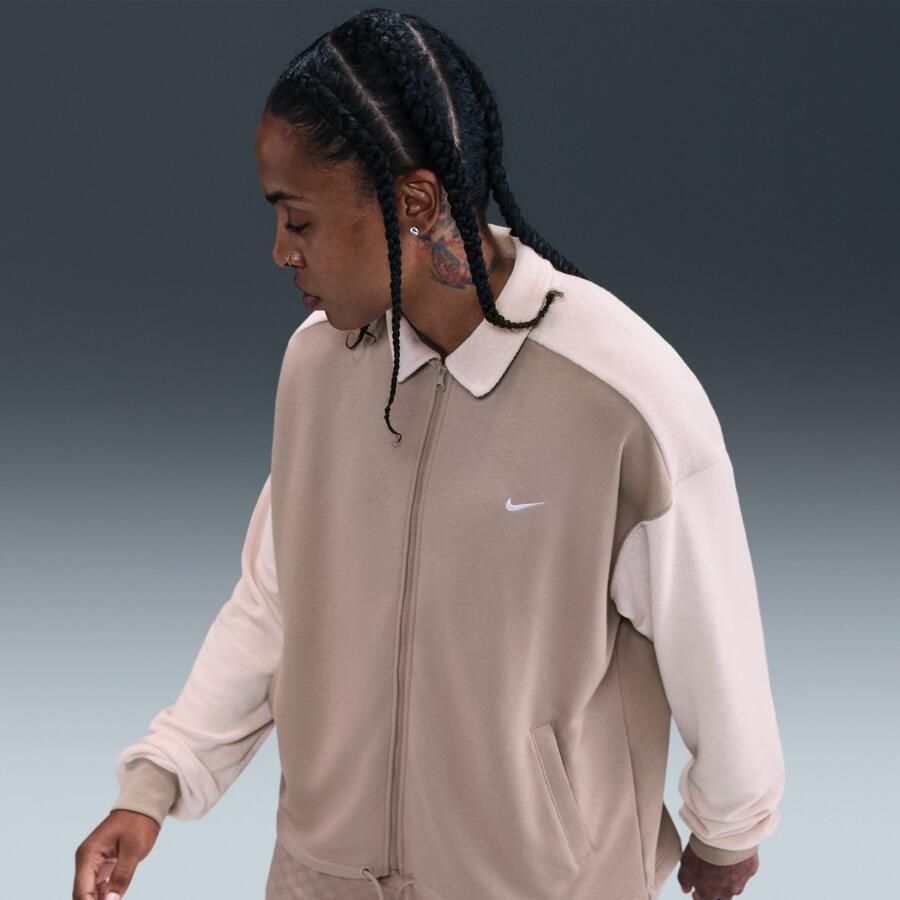 Nike basketbaltop met rits voor dames Bruin - Foto 2