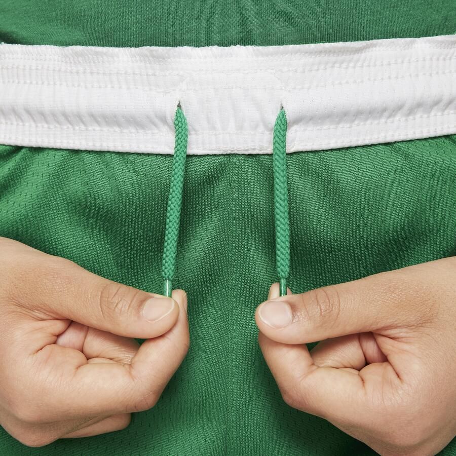 Nike Boston Celtics 2023 24 Icon Edition Swingman NBA-jongensshorts Groen