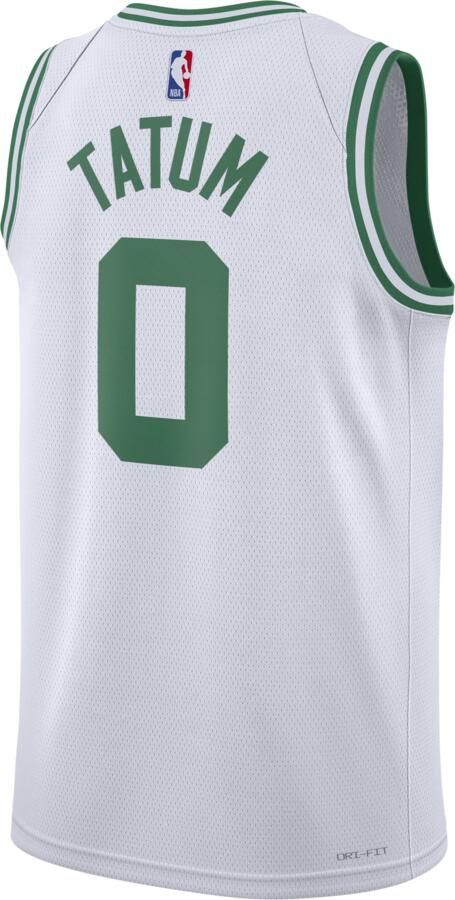 Nike Boston Celtics Association Edition Swingman Dri-FIT NBA-jersey voor heren Wit - Foto 6