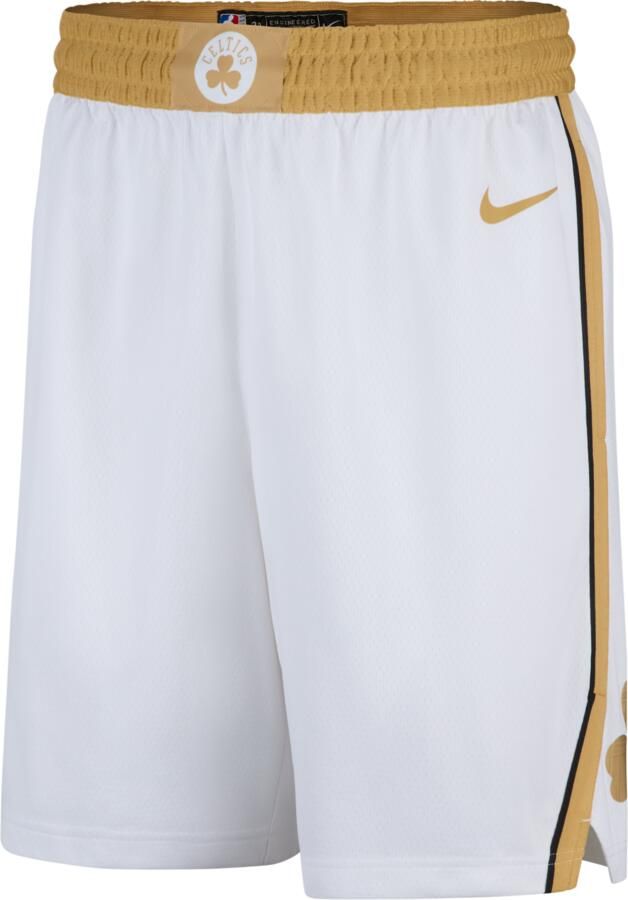 Nike Boston Celtics City Edition Swingman NBA-herenshorts met Dri-FIT Wit - Foto 3