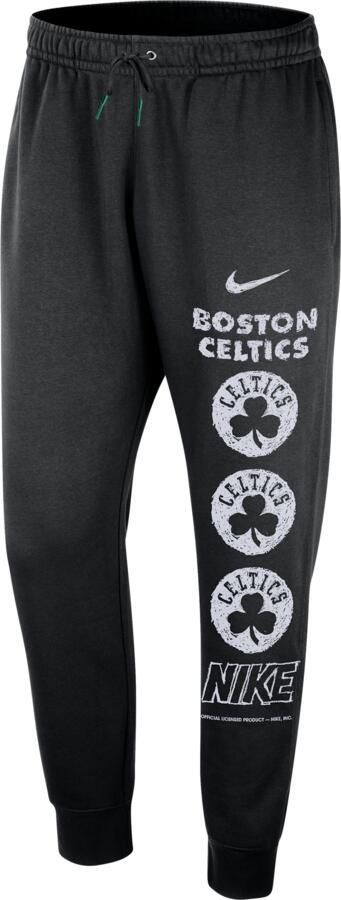 Nike Boston Celtics Courtside NBA Club Fleece joggingbroek voor heren Zwart - Foto 2