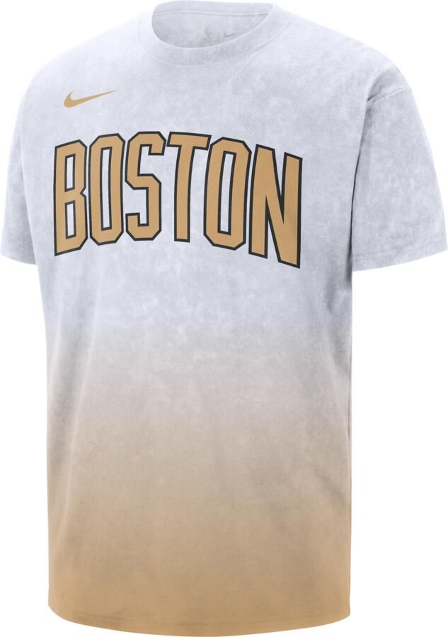 Nike Boston Celtics Essential City Edition NBA Max90 shirt voor heren Wit - Foto 2