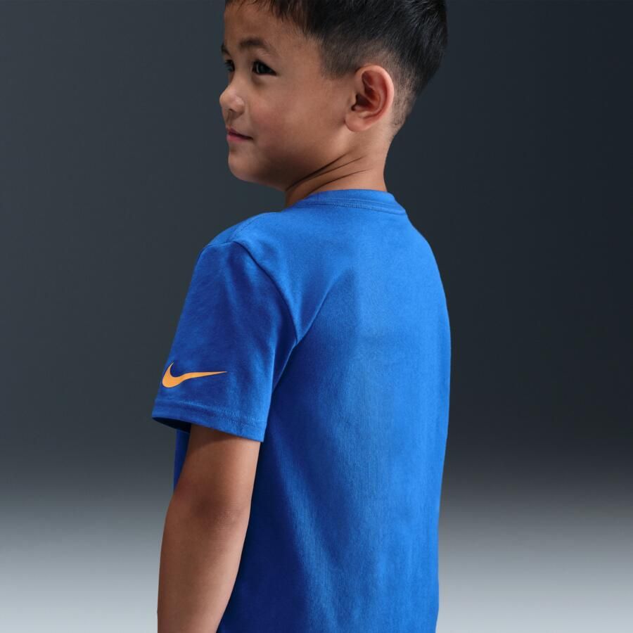 Nike Boxy Dunk T-shirt voor kleuters Blauw