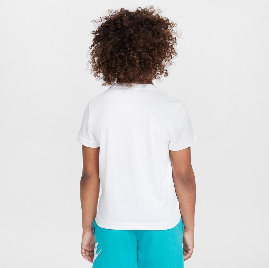 Nike Boxy Palm Tree T-shirt voor kleuters Wit - Foto 2