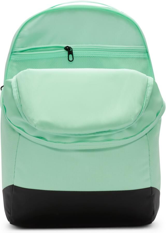 Nike Brasilia 9.5 Trainingsrugzak (medium 24 liter) Groen