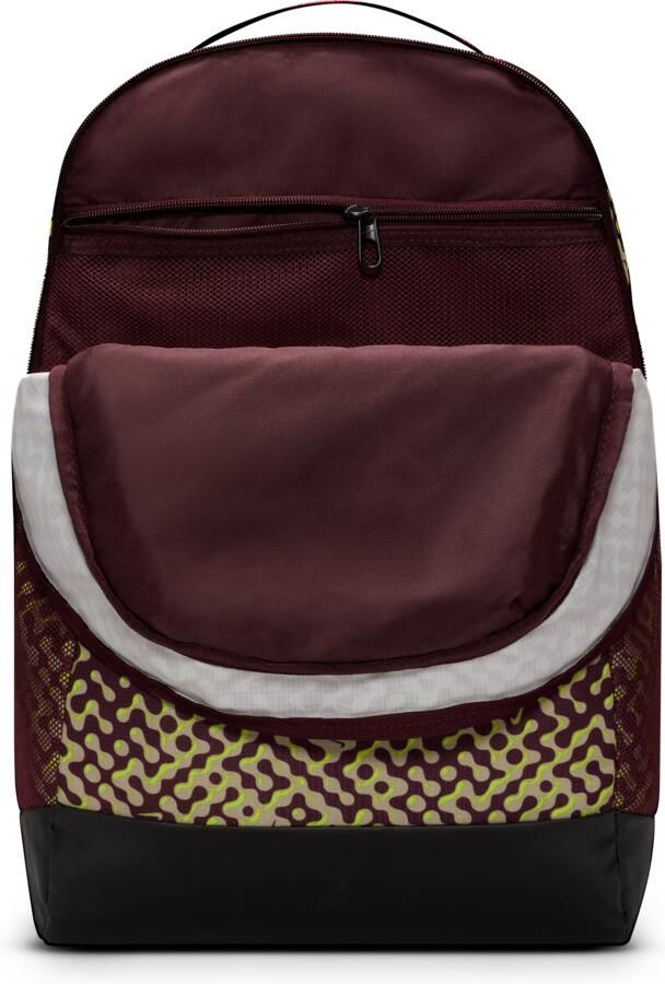 Nike Brasilia 9.5 Trainingsrugzak (medium 24 liter) Rood