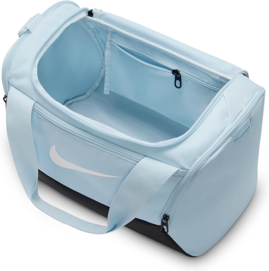 Nike Brasilia 9.5 Trainingstas (extra small 25 liter) Blauw