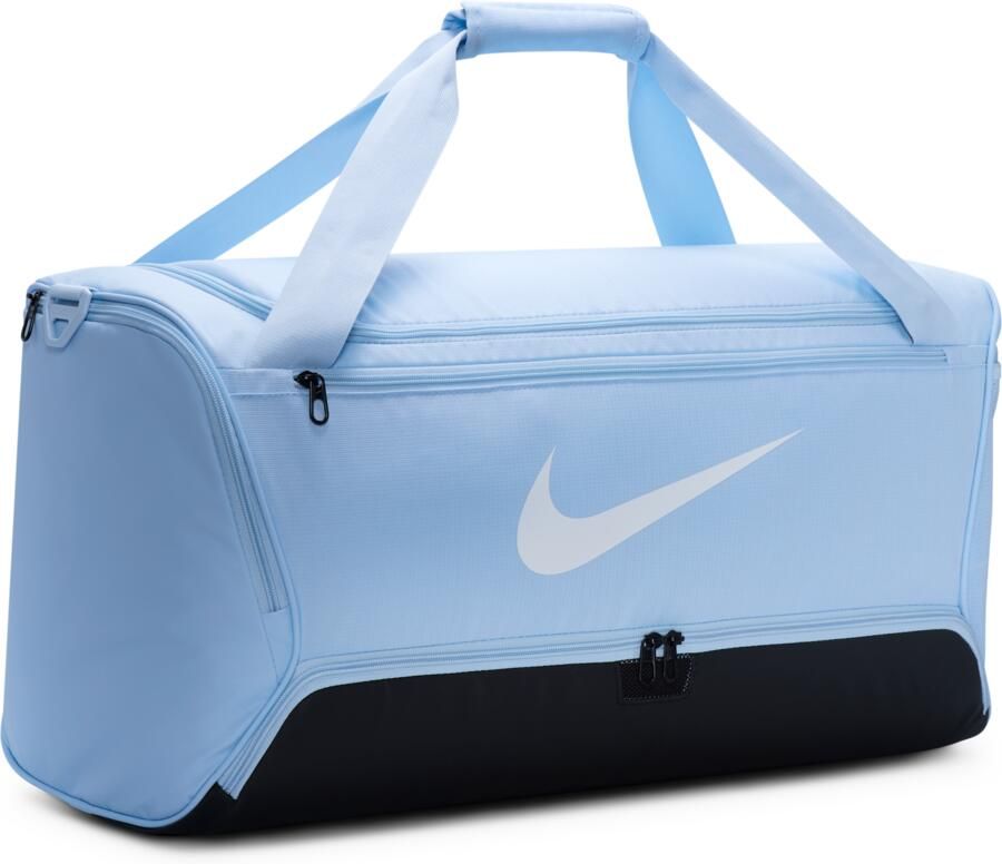 Nike Brasilia 9.5 Trainingstas (medium 60 liter) Blauw