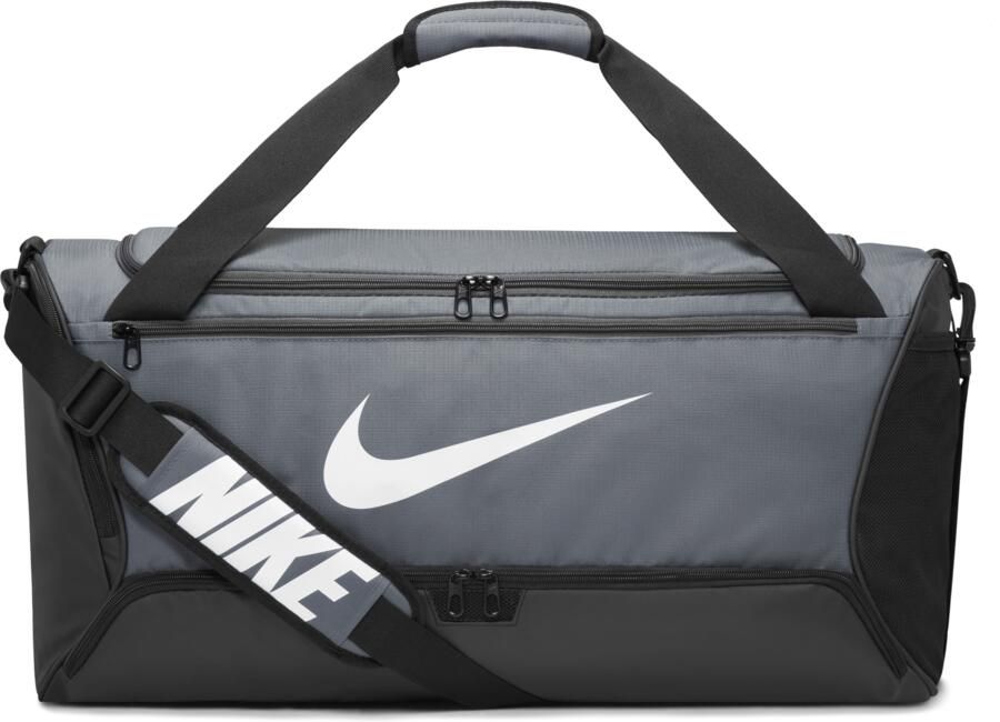 Nike Brasilia 9.5 Trainingstas (medium 60 liter) Grijs - Foto 4