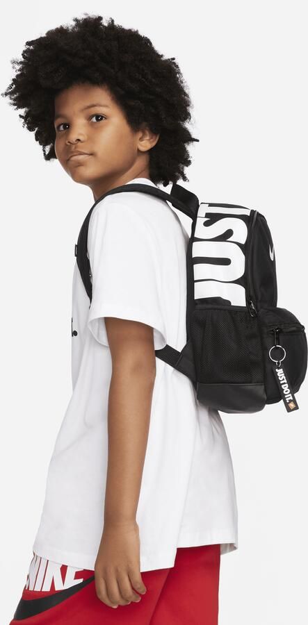 Nike Brasilia JDI Minirugzak voor kids (11 liter) Zwart - Foto 2
