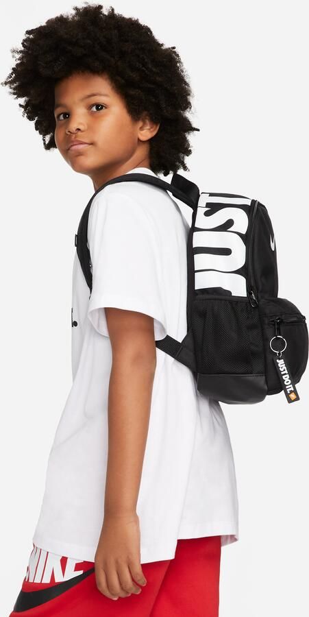 Nike Brasilia JDI Minirugzak voor kids (11 liter) Zwart - Foto 2