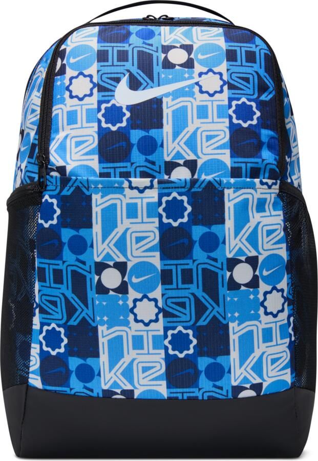 Nike Brasilia Rugzak (medium 24 liter) Blauw - Foto 4