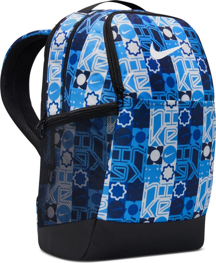 Nike Brasilia Rugzak (medium 24 liter) Blauw