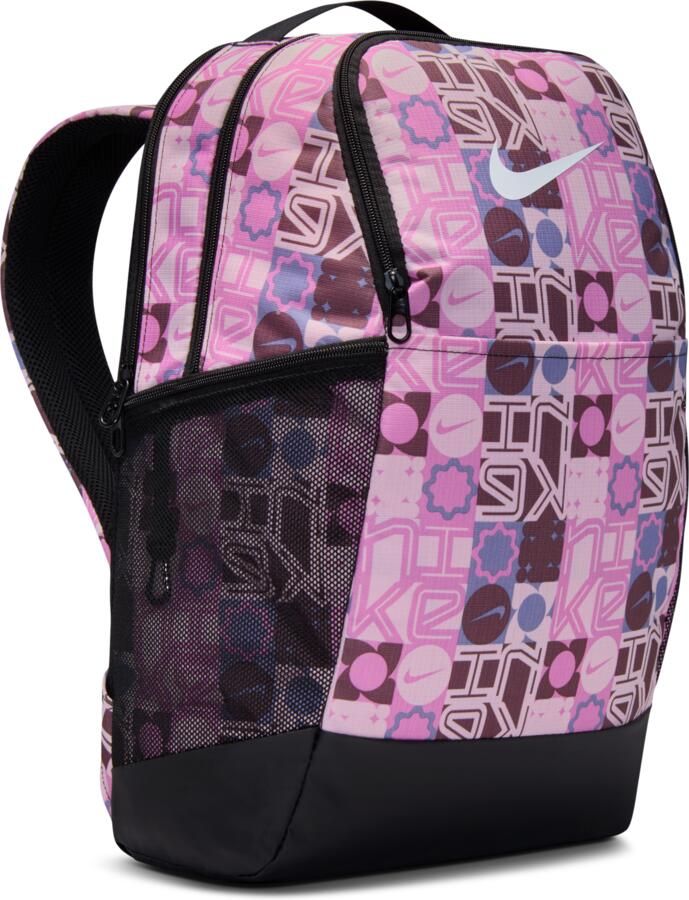 Nike Brasilia Rugzak (medium 24 liter) Zwart