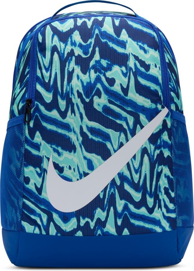 Nike Brasilia Rugzak voor kids (18 liter) Blauw - Foto 4