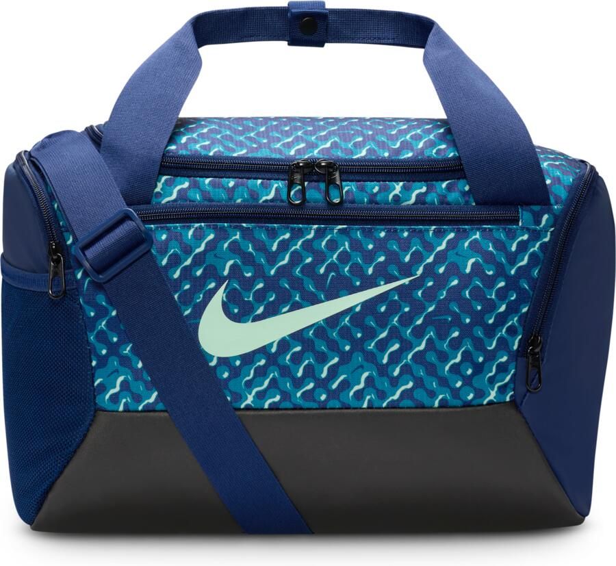 Nike Brasilia sporttas (extra small 25 liter) Blauw - Foto 4
