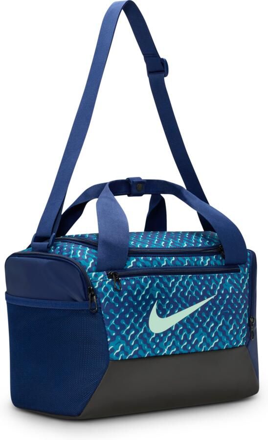 Nike Brasilia sporttas (extra small 25 liter) Blauw - Foto 3