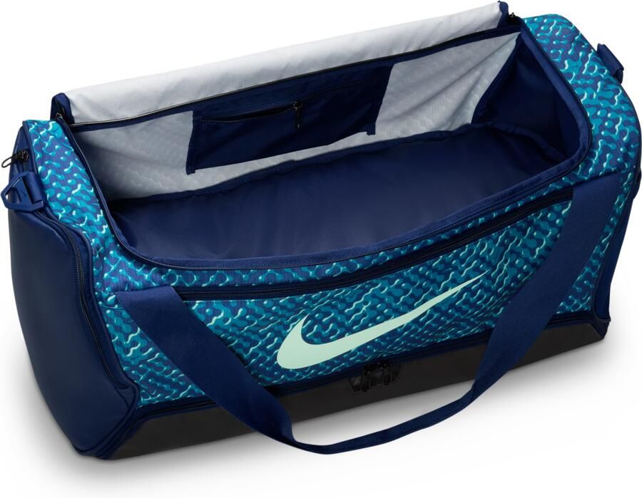 Nike Brasilia sporttas (medium 60 liter) Blauw - Foto 3