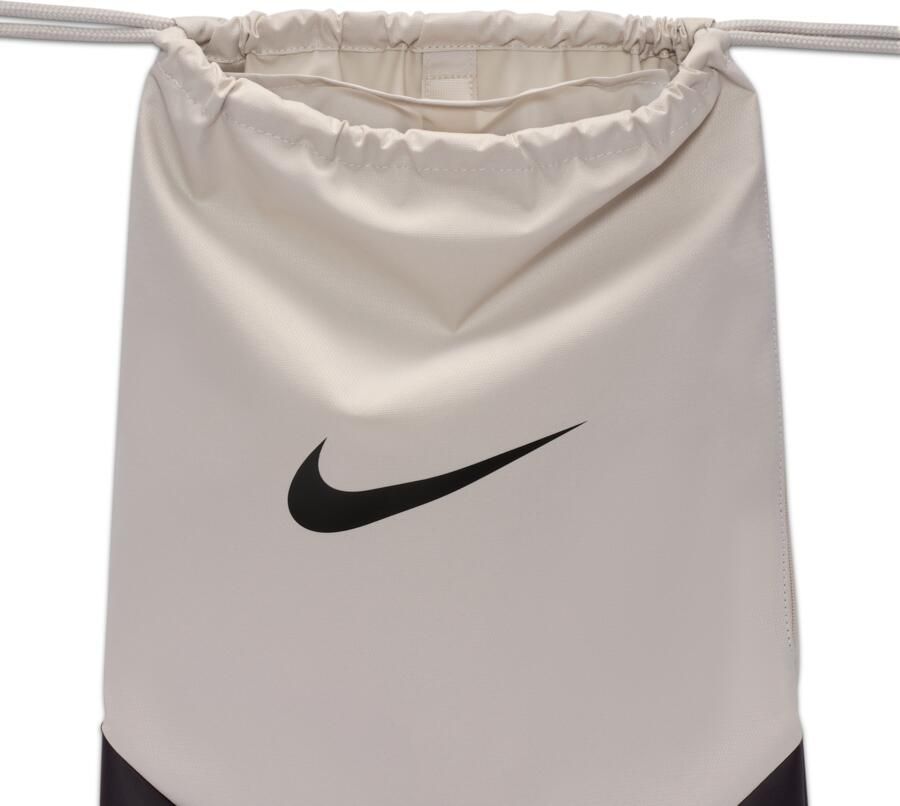 Nike Brasilia Tas met trekkoord (18 liter) Grijs - Foto 3