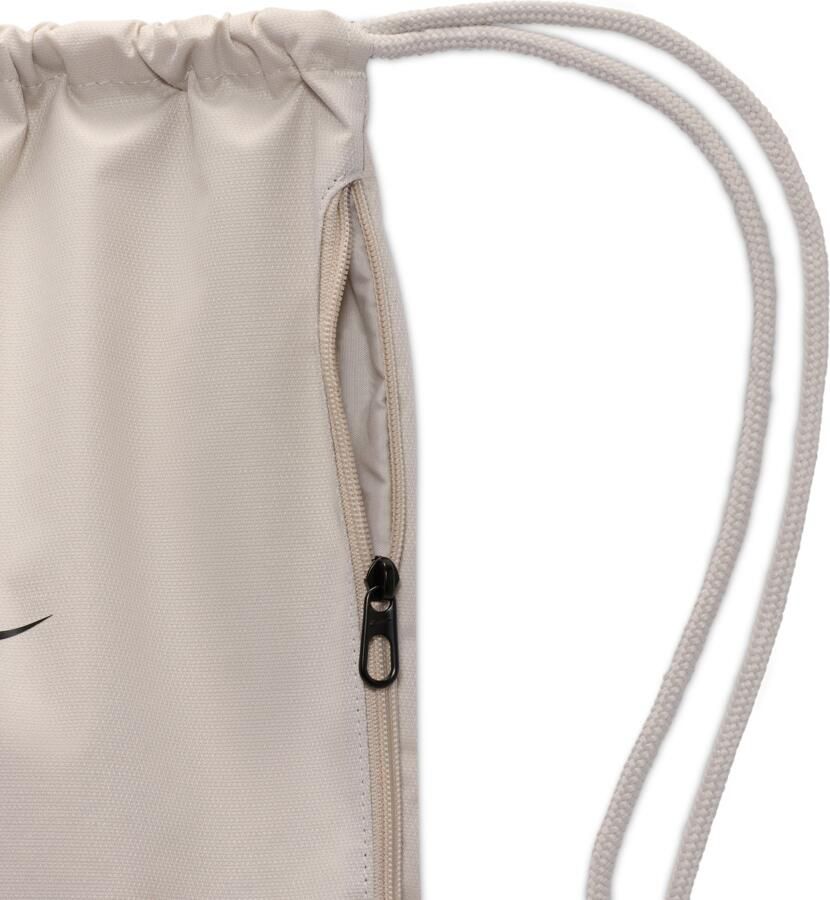 Nike Brasilia Tas met trekkoord (18 liter) Grijs - Foto 2