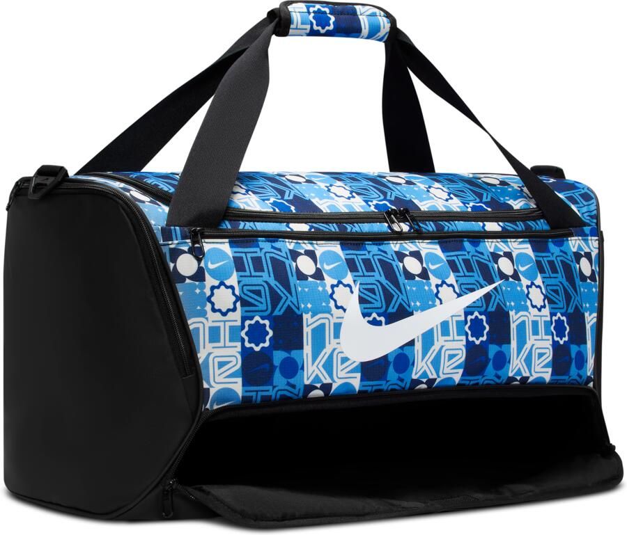 Nike Brasilia Trainingstas (medium 60 liter) Blauw - Foto 2